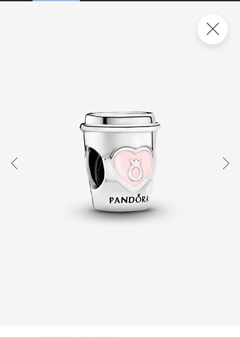 Pandora take a break kahve bardagi charm