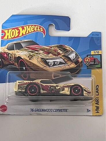  Hotwheels '76 Greenwood corvette(hwartcars) 