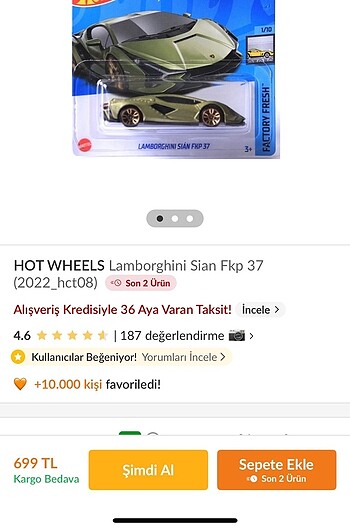 Beden Hotwheels lamborghini sian