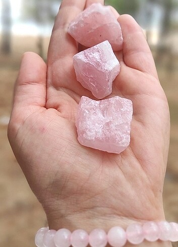 Pembe Kuvars Doğal Taş 