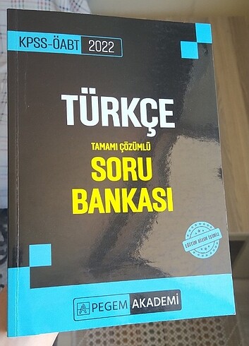 Pegem Türkçe ÖABT Soru Bankası 