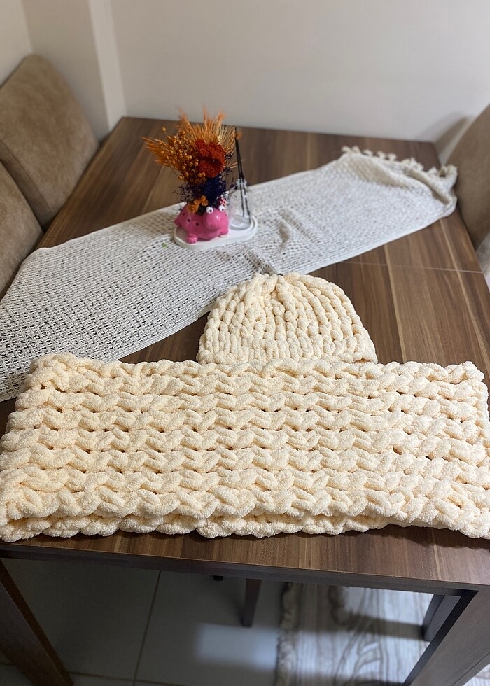 Yetişkin için atkı bere takımı - Görsel 2