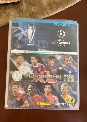 Panini 2014-2015 UEFA Champions League Kart Albümü FULL EKSİKSİZ