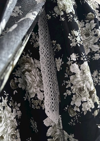 Viskon kumaş namaz elbisesi - Görsel 6