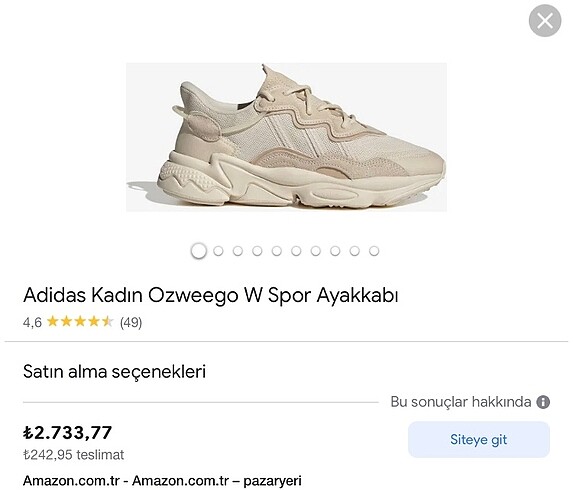 Orjinal Adidas ozweego