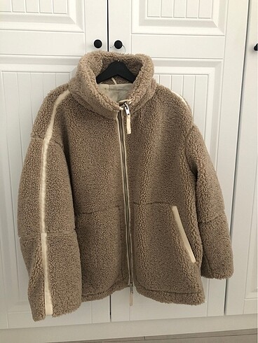 l Beden camel Renk H&M peluş ceket