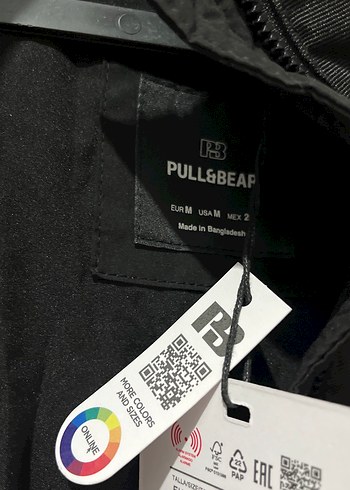 Siyah Düğmeli Kadın Kışlık Mont - Görsel 3