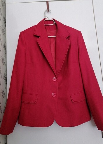 Kırmızı blazer ceket 