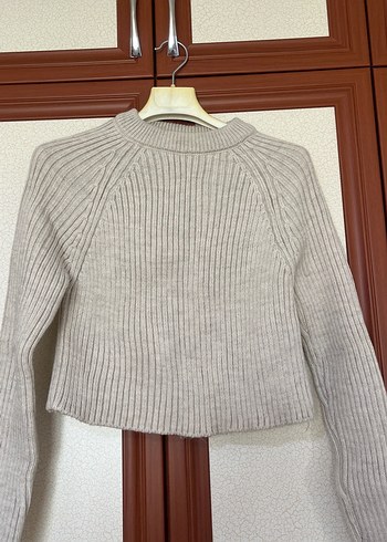 Bej Triko Kadın Sweatshirt
