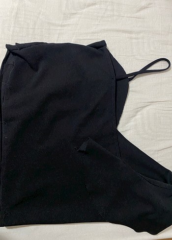 Siyah Midi Boy Street Wear Spor Sütyeni - Görsel 3