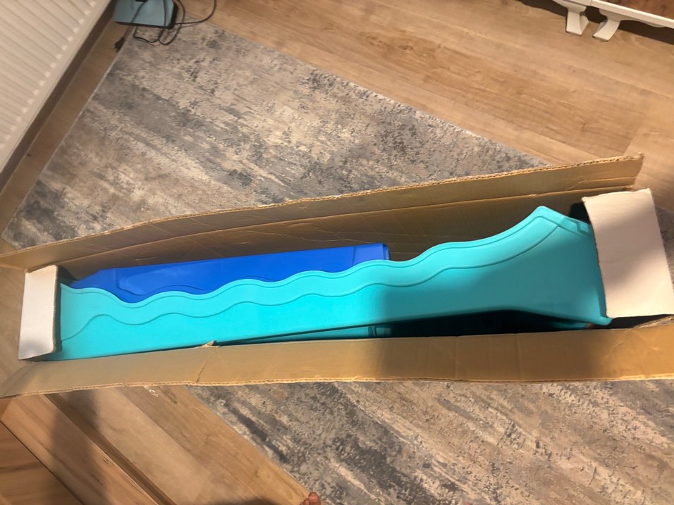 A Harfli Mavi Çocuk Kaydırağı - Görsel 4