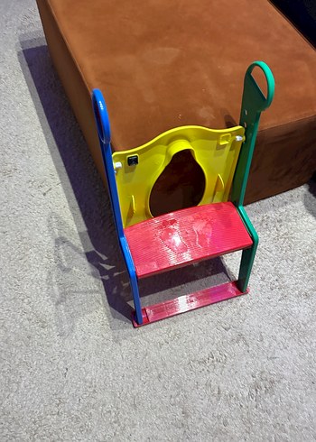 Beden sarı Renk Çocuklar için Hijyenik Tuvalet Eğitmeni Sarı
