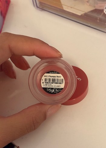 Flormar Koyu Kırmızı Dudak ve Yanak Bakımı - Görsel 2