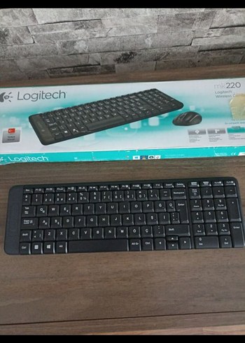 Siyah Kablosuz Klavye - Görsel 2