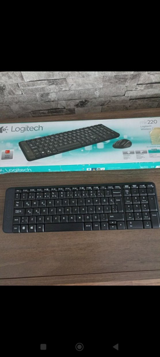 Siyah Kablosuz Klavye - Görsel 2