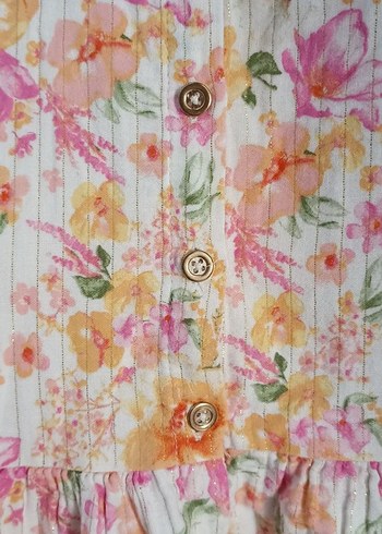 LCW simli astarlı çiçekli elbise - Görsel 5