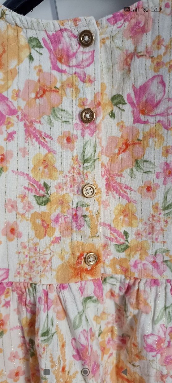 LCW simli astarlı çiçekli elbise - Görsel 5