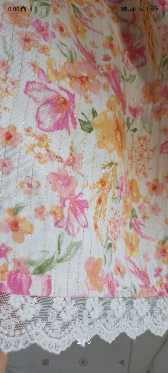 LCW simli astarlı çiçekli elbise - Görsel 3