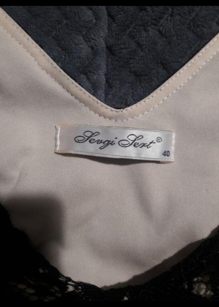 Sevgi sert kalem elbise - Görsel 2