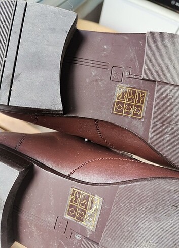 ccs sarar mevsimlik içi dışı deri 43 numara erkek ayakkabı  - Görsel 5