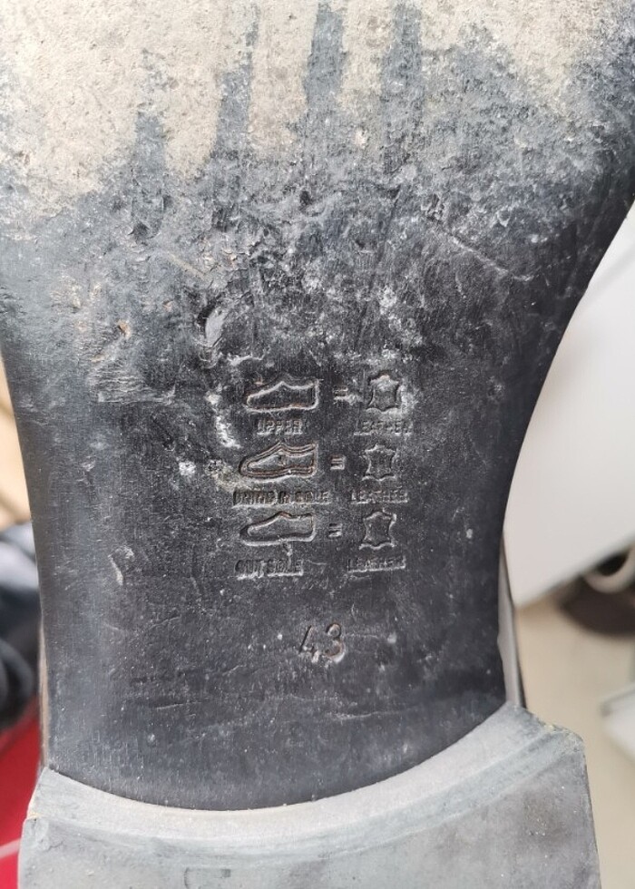 Damat tween rugan damatlık ayakkabı 43 numara  - Görsel 3