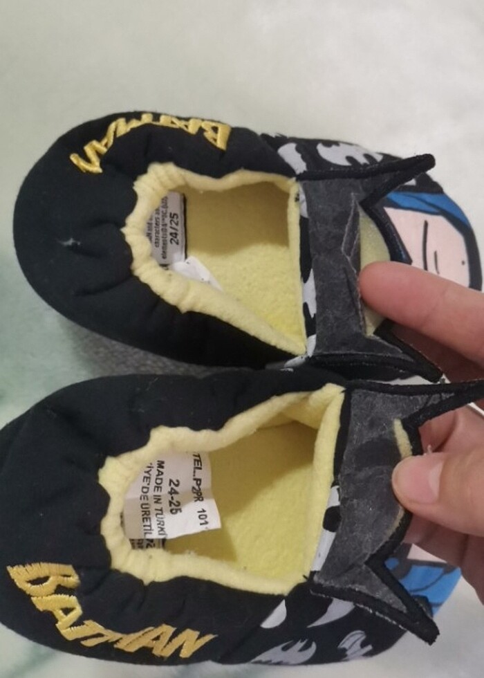 batman lisanslı ev panduf 24 numara  - Görsel 3