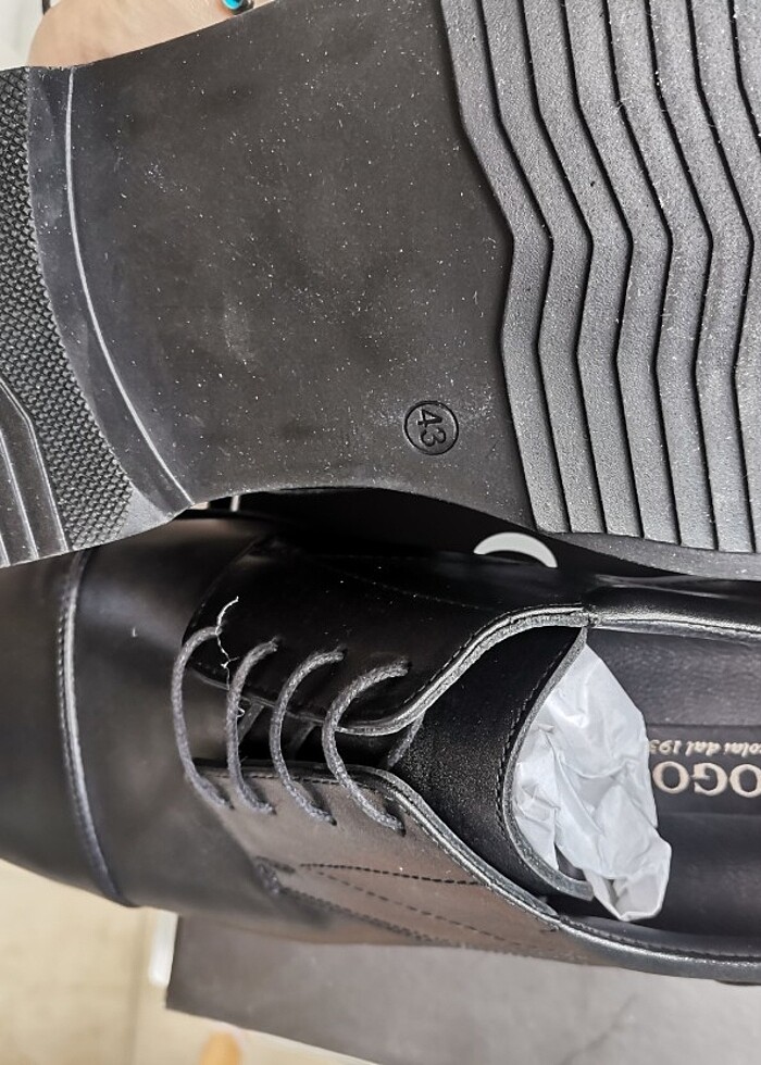 Togo 43 numara sıfır iç dış deri kutusunda mevsimlik ayakkabı  - Görsel 2