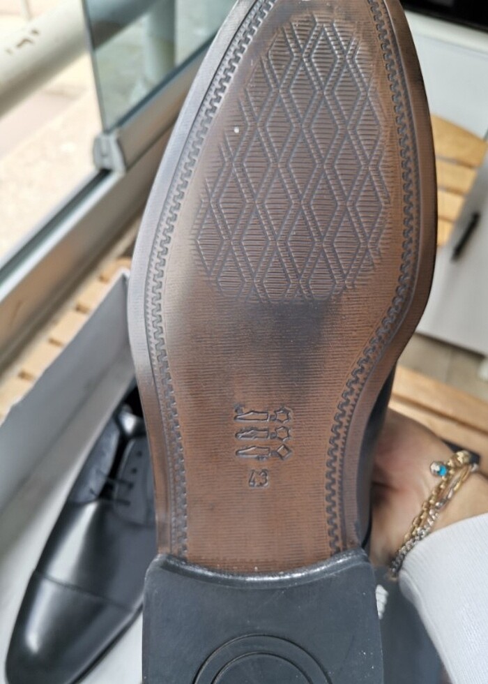 togo yazlık salon deri ayakkabı 43 numara - Görsel 2