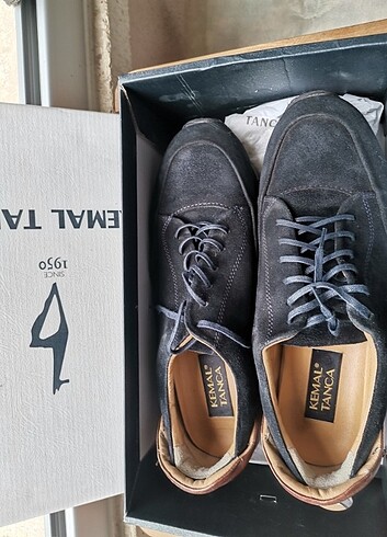 kemal tanca orijinal deri nubuk spor ayakkabı 43 numara  - Görsel 2
