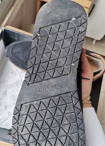 kemal tanca orijinal deri nubuk spor ayakkabı 43 numara  - Görsel 3