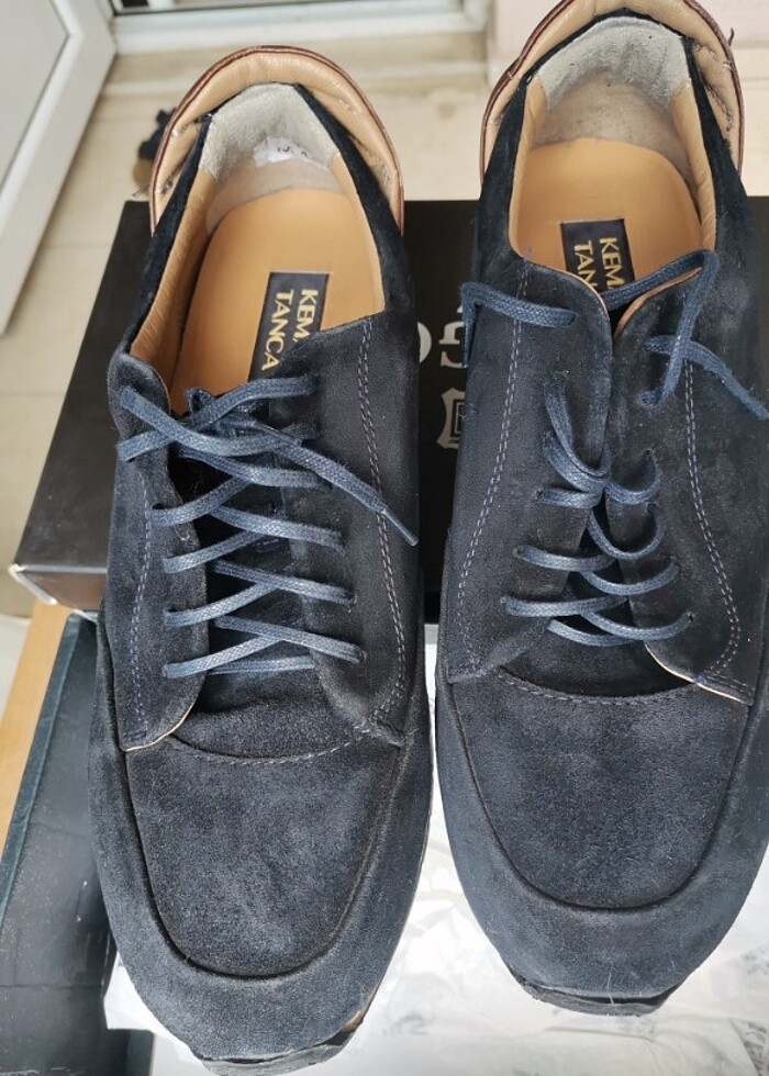 kemal tanca orijinal deri nubuk spor ayakkabı 43 numara  - Görsel 4