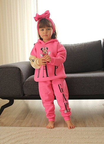 Minnie mouse Baskılı kiz çocuk takım