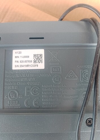  Beden Logitech klavye