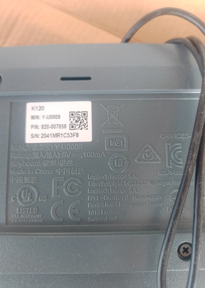 Logitech klavye - Görsel 3