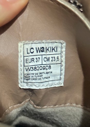 Bej Süet Platform Topuklu Kadın Bot - Görsel 3