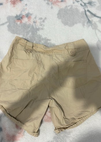 Bej Kadın Mini Şort - Görsel 2