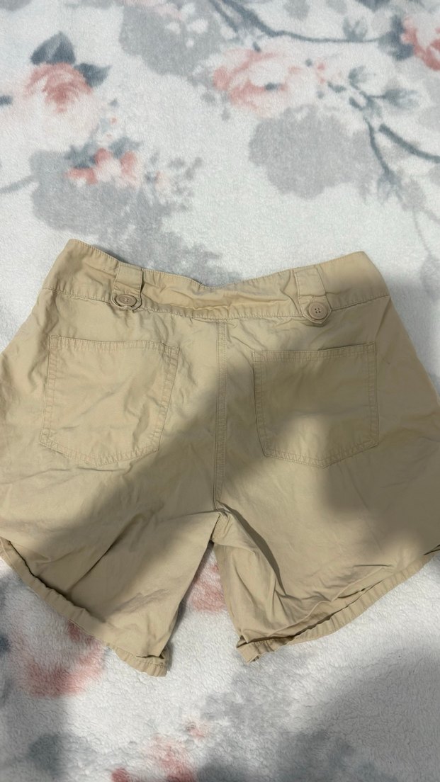 Bej Kadın Mini Şort - Görsel 2