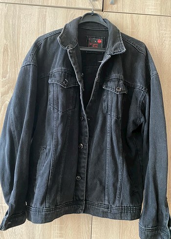 Diğer Koyu Gri Denim Ceket