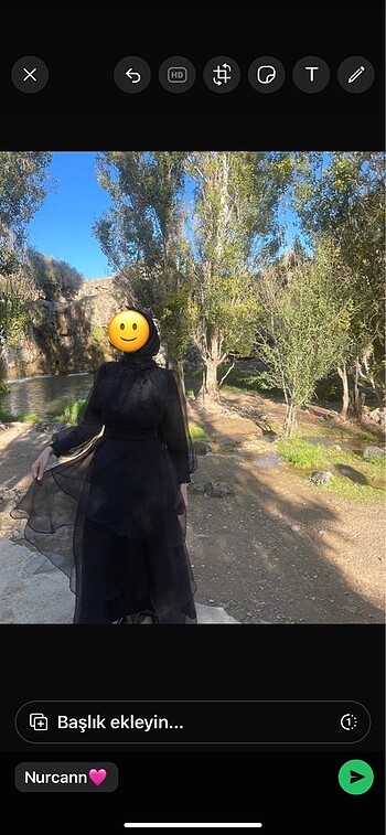 44 Beden siyah Renk Siyah tüllü abiye