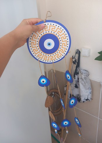 Diğer Mavi Nazar Boncuğu Duvar Süsü