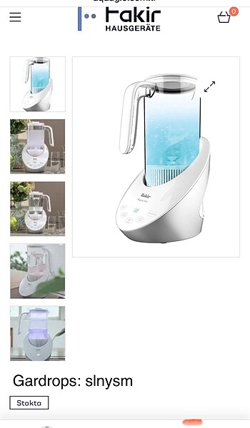 Fakir aqua gio