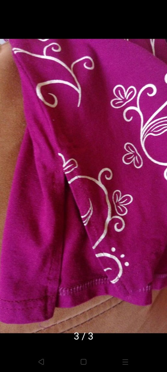 Dantel Detaylı Pembe Tişört - Görsel 3