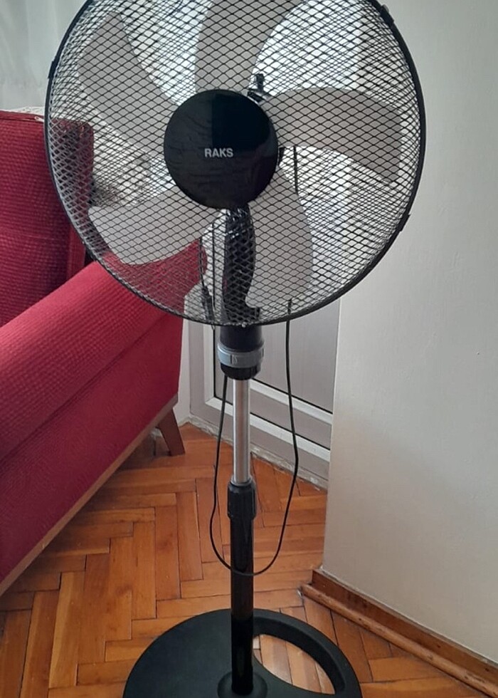 Raks Sf 16 Eco Salının özellikli 5 kanatlı ayaklı vantilatör - Görsel 4