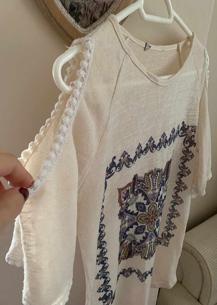 Transparan bluz - Görsel 3