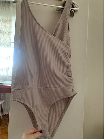 s Beden camel Renk Trendyolmilla çıtçıtlı body