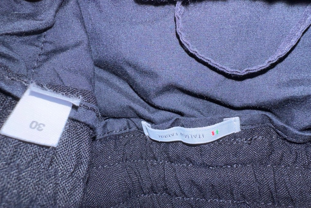 Lacivert erkek 
Midi Kumaş Pantolon - Görsel 2