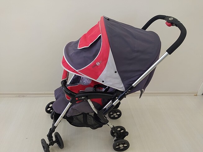 9- 36 kg Beden gri Renk Babygo bebek arabası kullanışlı yer kaplamaz kolay katlanır