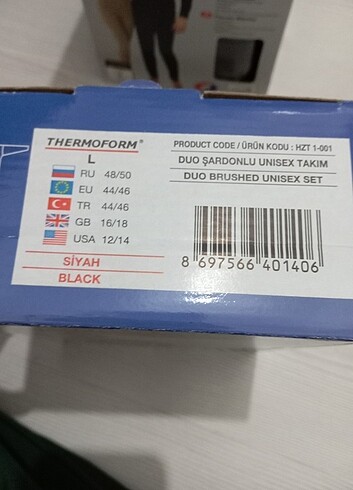 Thermoform içlik takım