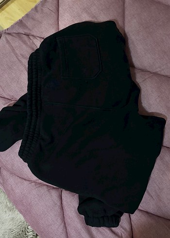 Siyah Unisex Salaş Eşofman Altı - Görsel 3