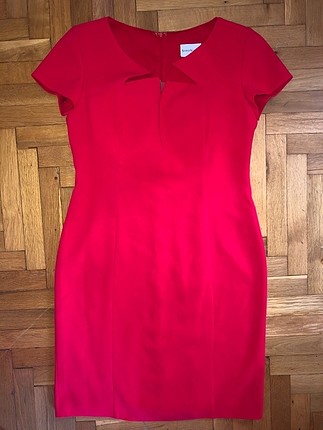 Büyük beden Kırmızı tasarım elbise 